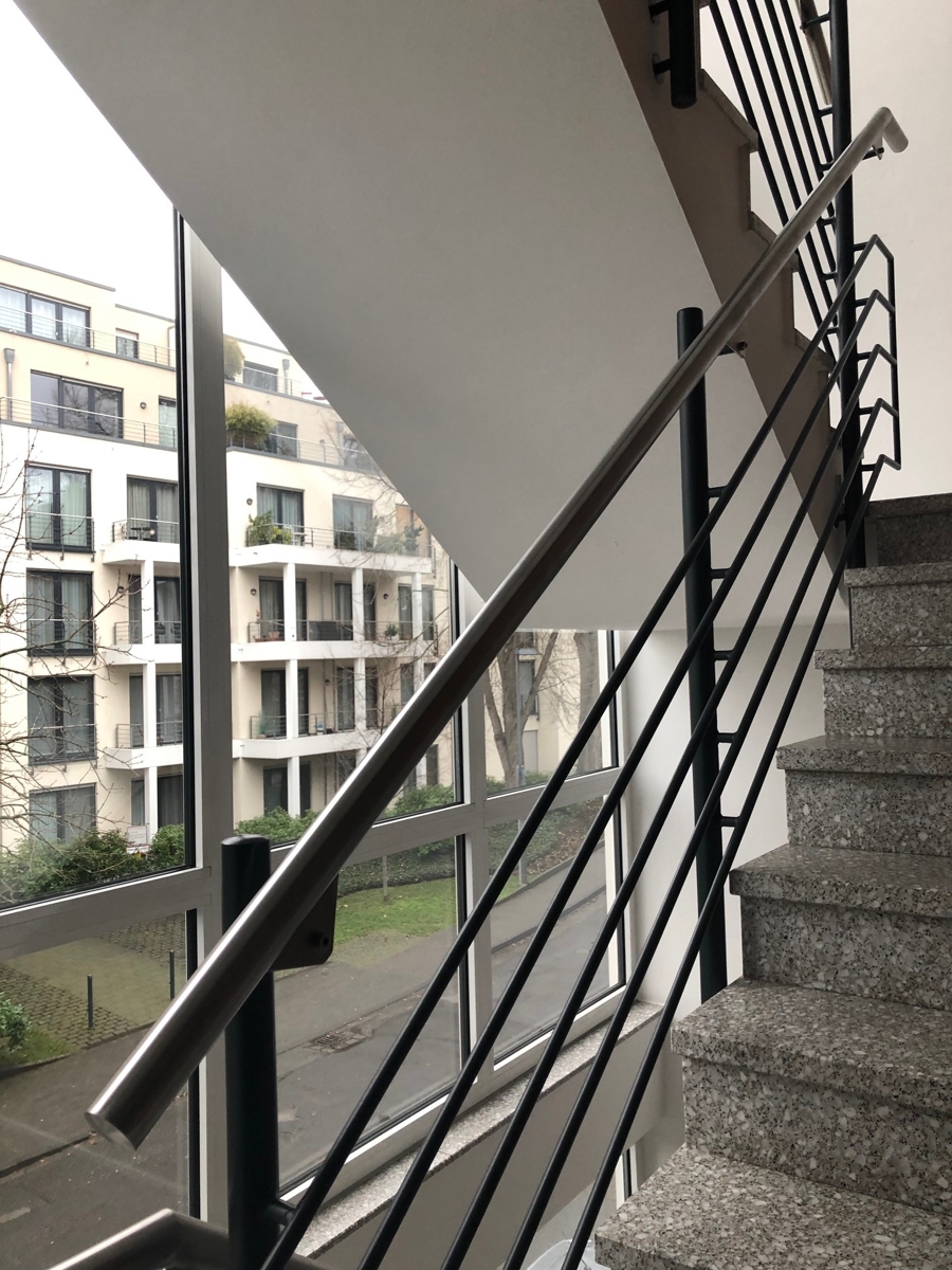 Ansicht Treppenhaus Etagenwohnung Siegburg