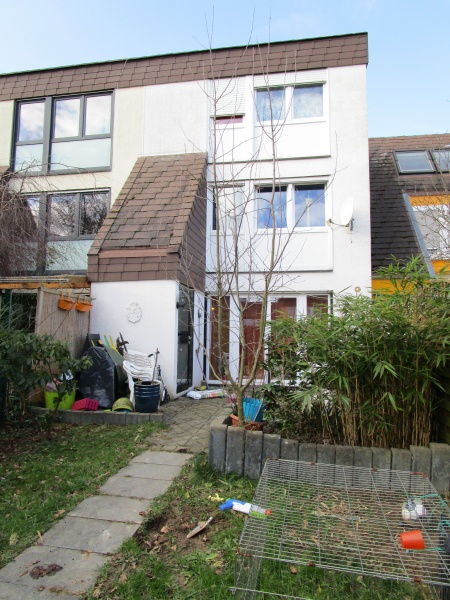 R�ckansicht Reihenhaus Sankt Augustin