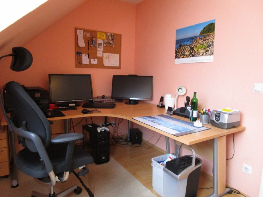 Arbeitszimmer im OG Doppelhaush�lfte Sankt Augustin / Niederpleis