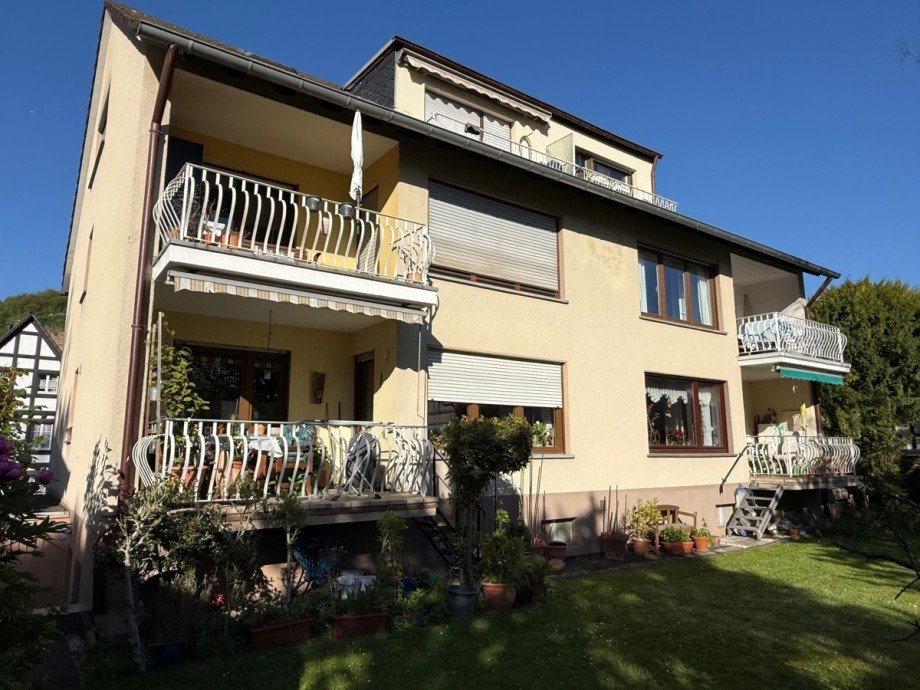 R�ckansicht Etagenwohnung Bonn