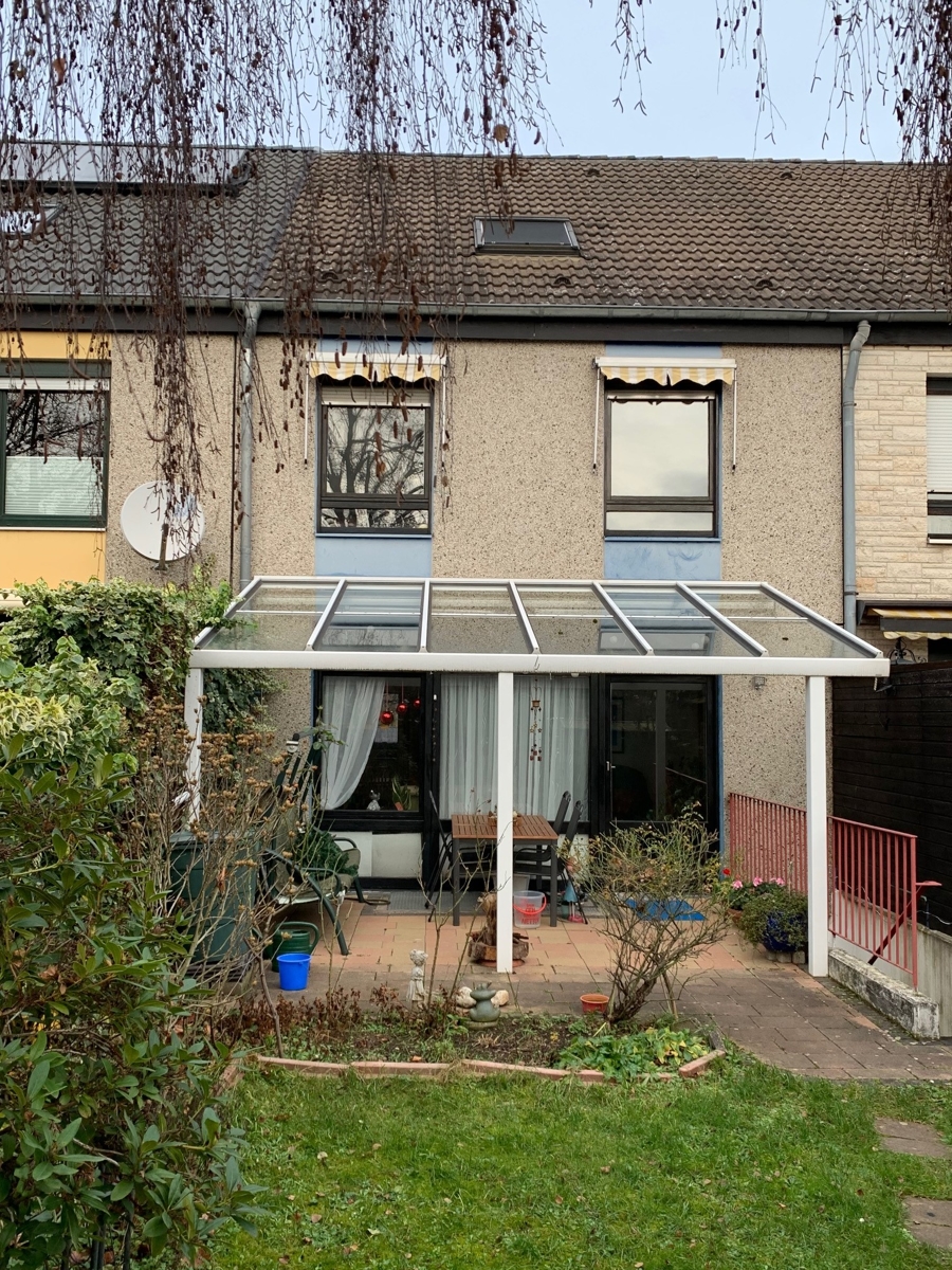 R�ckansicht Reihenhaus Sankt Augustin