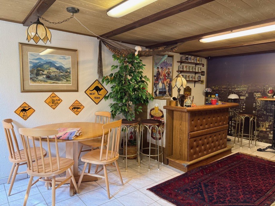 Ansicht Hobbyraum / Partyraum Bungalow Sankt Augustin