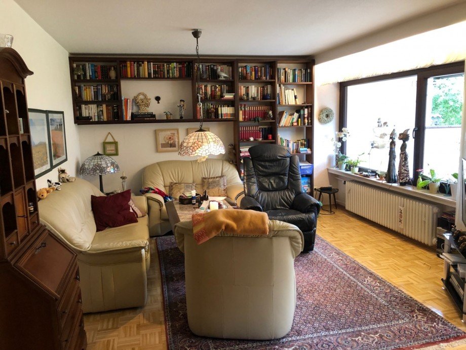 Ansicht Wohn,- Esszimmer Doppelhaush�lfte Sankt Augustin