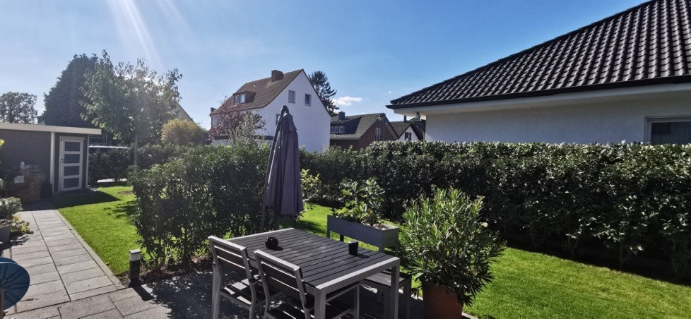 Terrasse mit Garten Reihenendhaus Niederkassel