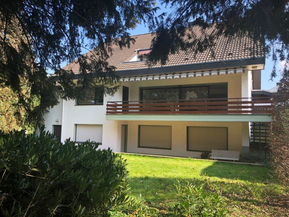 R�ckansicht Einfamilienhaus Sankt Augustin