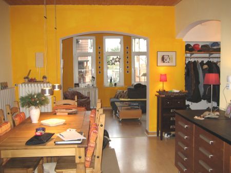 Ansicht Wohn- Esszimmer 1 Doppelhaush�lfte Troisdorf