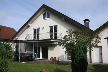 R�ckansicht Einfamilienhaus Sankt Augustin