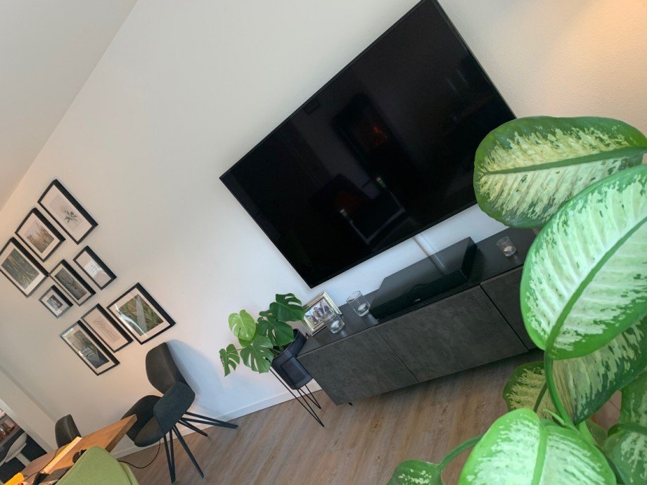 Ansicht Wohn,- Esszimmer Reihenendhaus Niederkassel