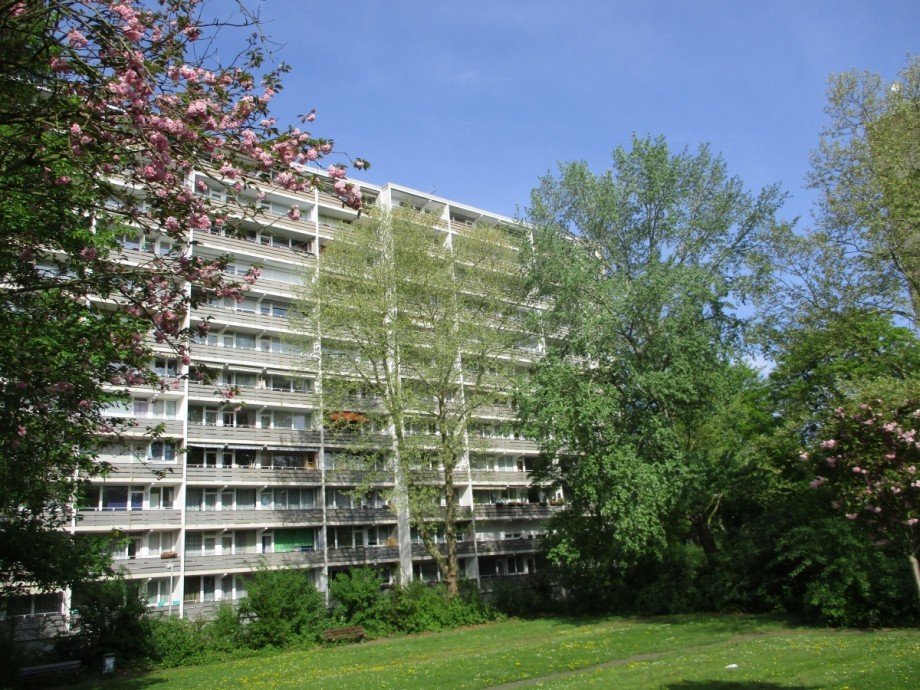 R�ckansicht Etagenwohnung Sankt Augustin