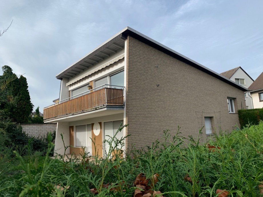 Blick vom hinteren Grundst�ck Einfamilienhaus Alfter / Oedekoven