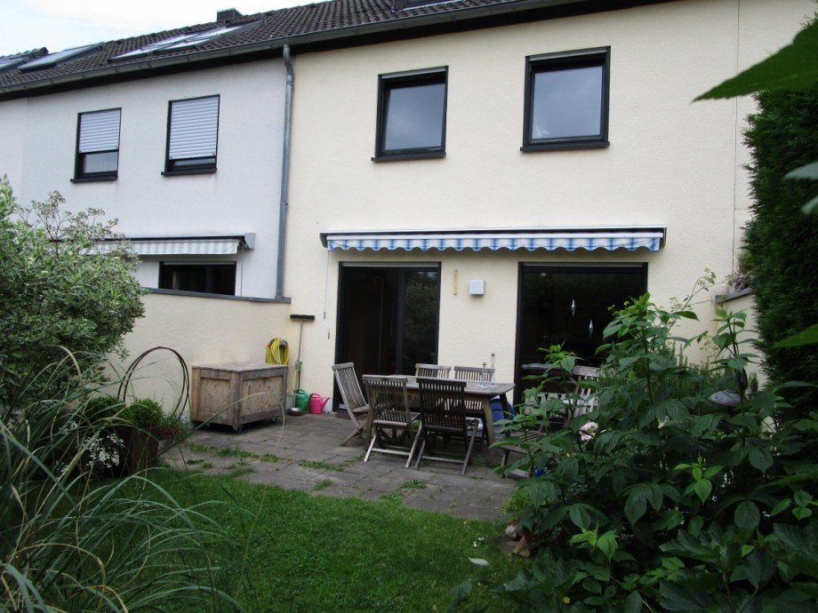 R�ckansicht Reihenhaus Sankt Augustin