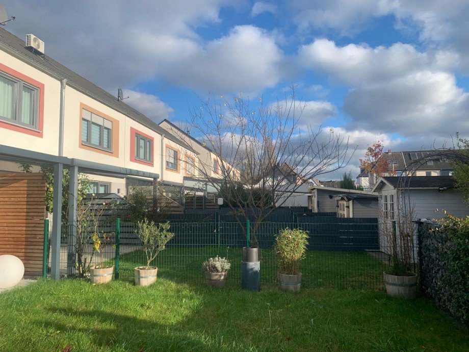 R�ckansicht Reihenendhaus Gelsenkirchen