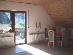 Ansicht Wohnzimmer 2 Dachgeschosswohnung Lohmar