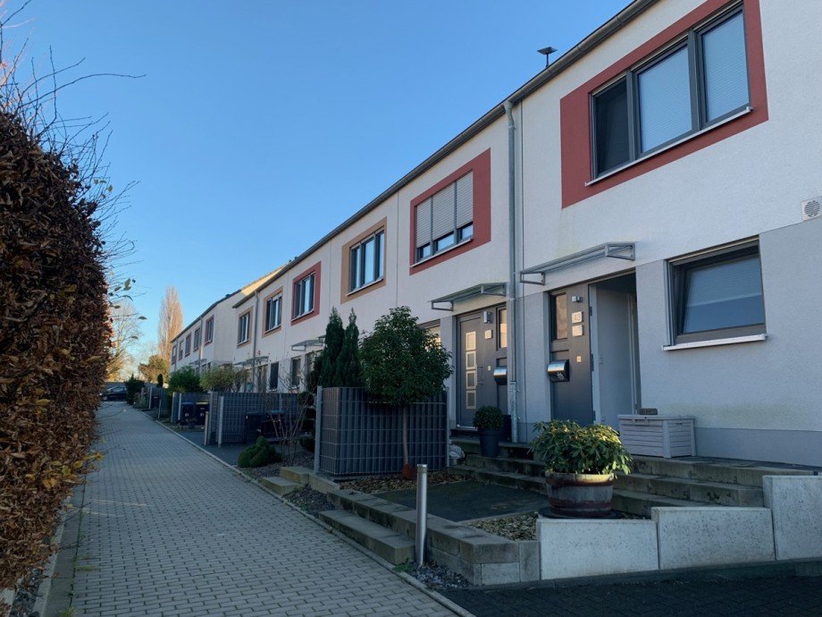 Ansicht Strasse Reihenendhaus Gelsenkirchen