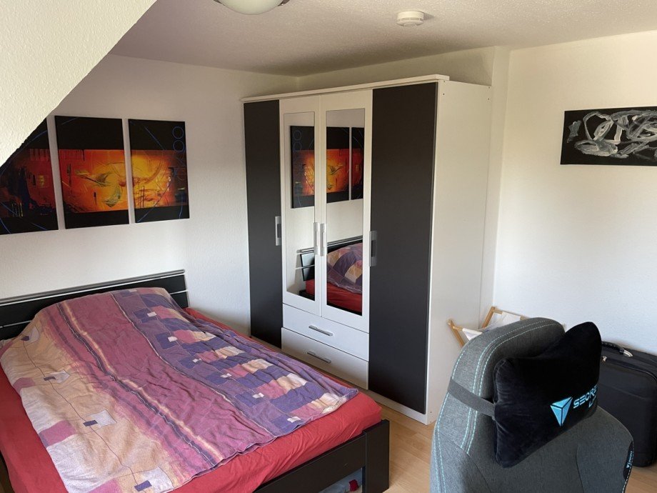 Schlafzimmer Dachgeschosswohnung Sankt Augustin