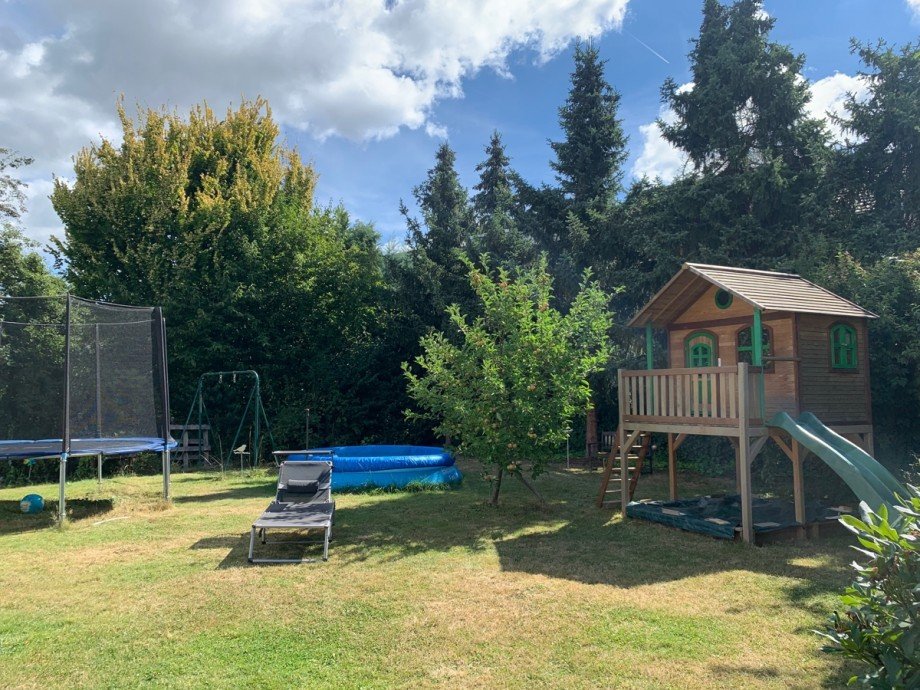 R�ckansicht mit Garten Einfamilienhaus Sankt Augustin