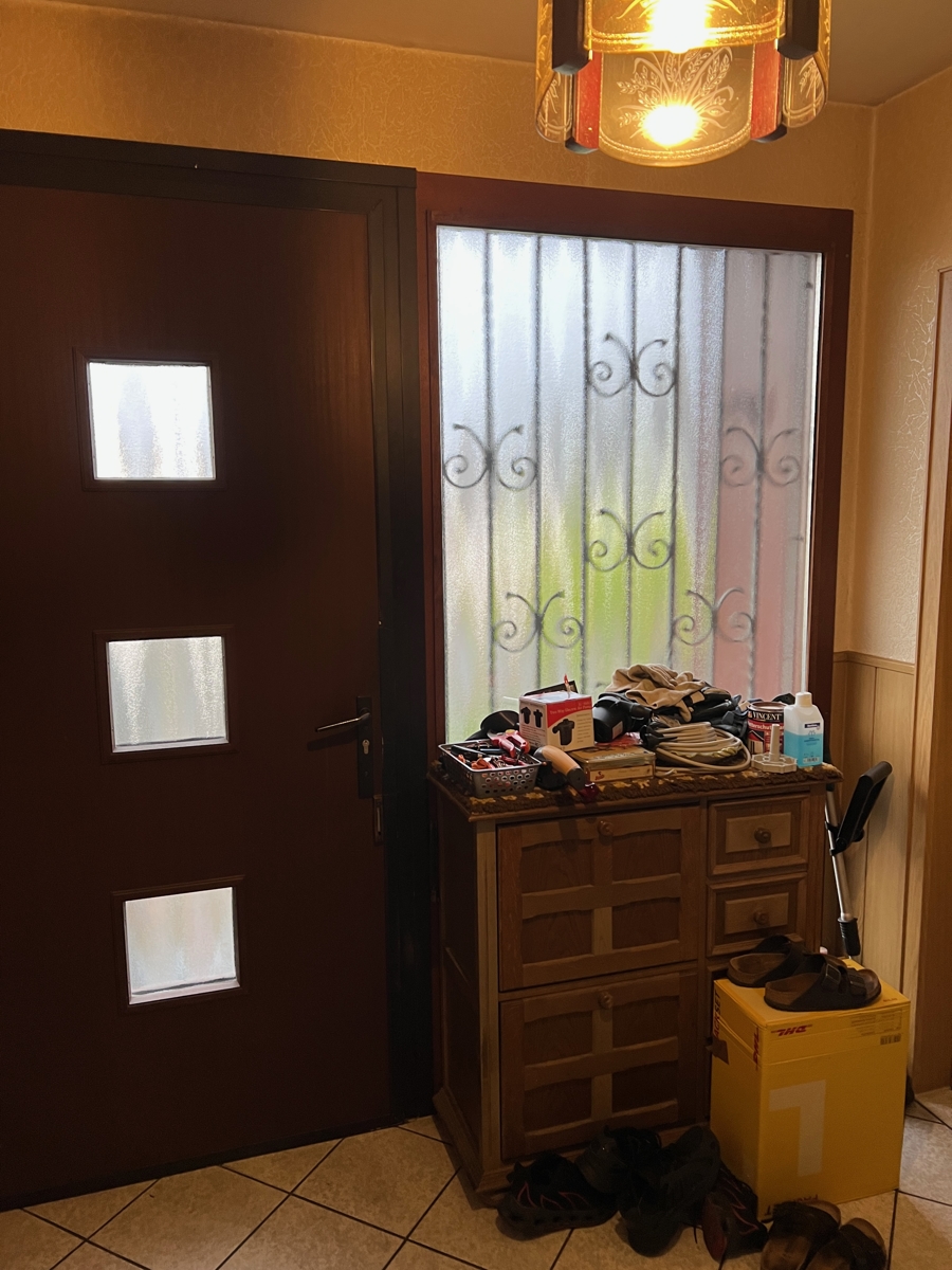 Hauseingang Bungalow Sankt Augustin