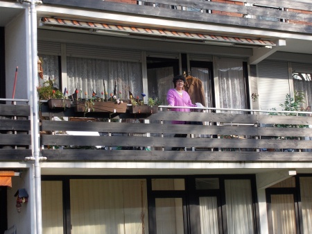 R�ckansicht Etagenwohnung Sankt Augustin