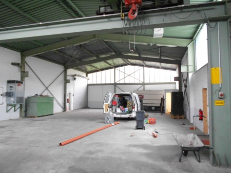 Halle von innen Parkhaus Sankt Augustin