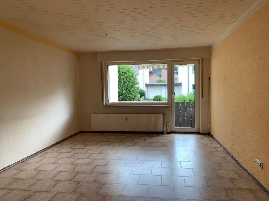 Ansicht Wohn,- Esszimmer Erdgeschosswohnung Sankt Augustin