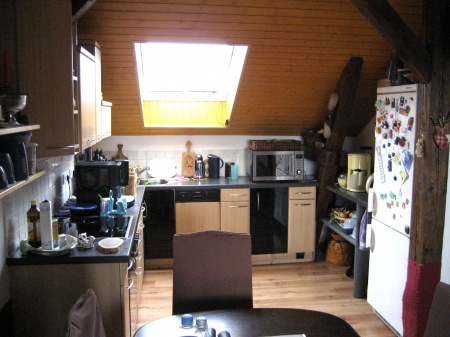 K�chenansicht 2 Etagenwohnung Siegburg