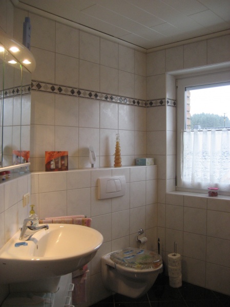 Badezimmer Ansicht 3 Doppelhaush�lfte Buchholz (Westerwald) / Jungeroth