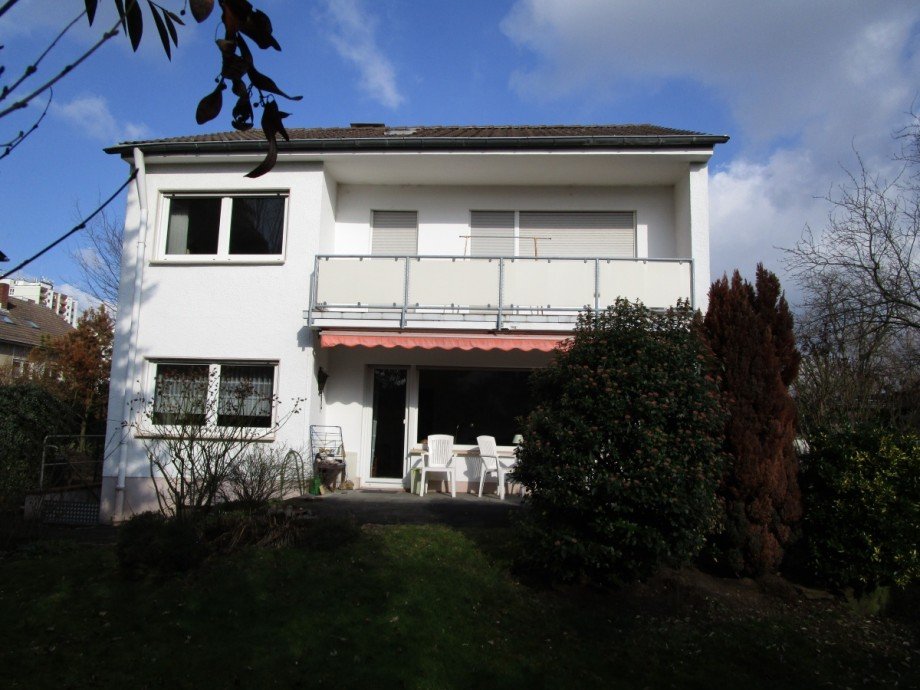 R�ckansicht Einfamilienhaus Sankt Augustin