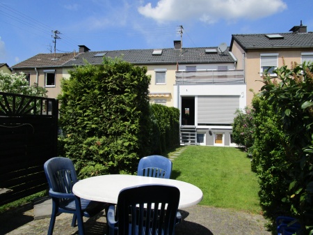 Garten Ansicht Reihenmittelhaus Sankt Augustin