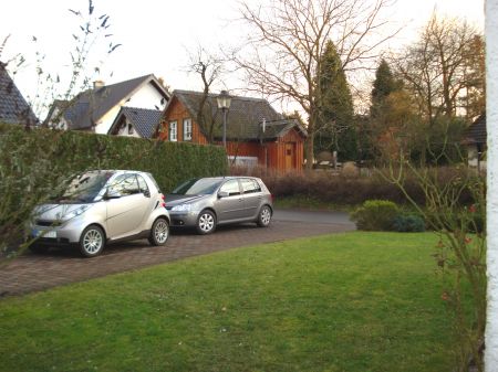 Einfahrt, Vorgarten Einfamilienhaus Hennef
