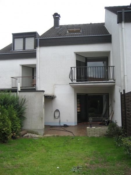 R�ckansicht 1 mit Terrasse Reihenhaus Sankt Augustin