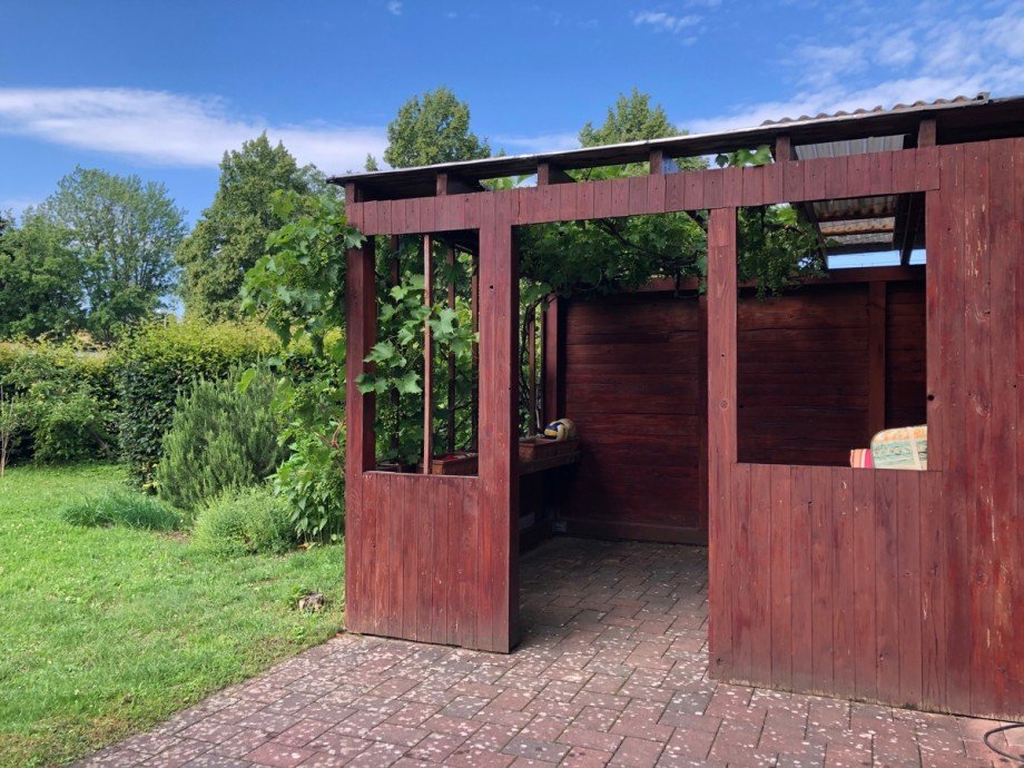 Ansicht Gartenhaus Reihenhaus Sankt Augustin