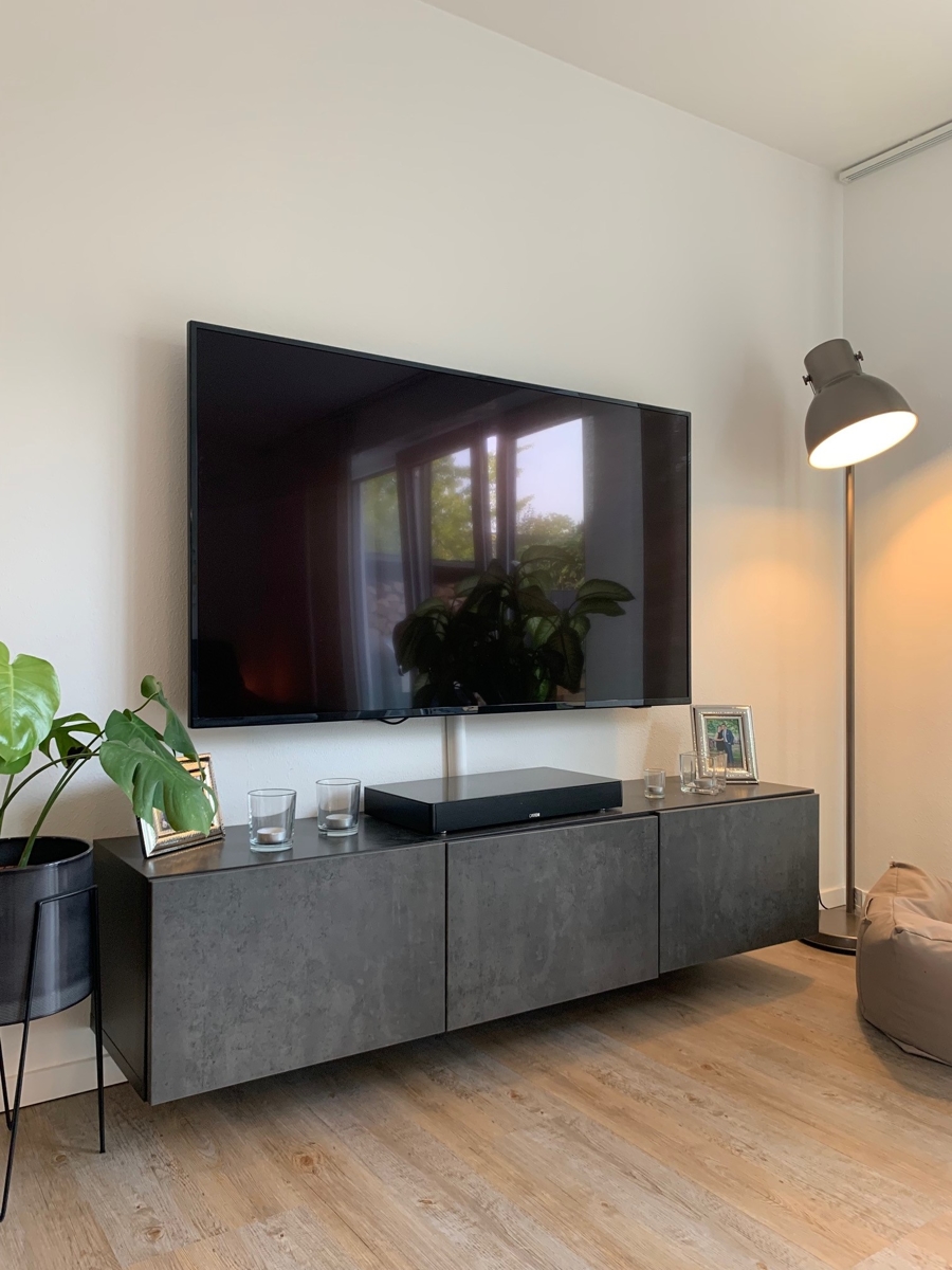Ansicht Wohn,- Esszimmer Reihenendhaus Niederkassel