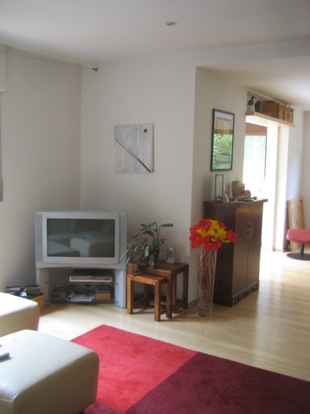 Wohnzimmer Ansicht 2 Etagenwohnung Bergisch Gladbach