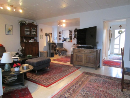 EG Wohnzimmer mit angrenzender K�che Reiheneckhaus Lohmar