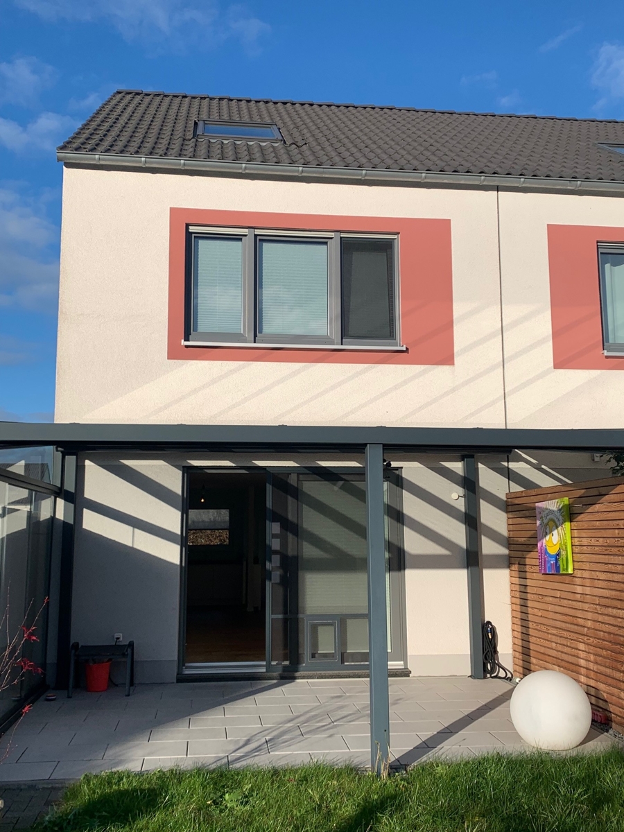 R�ckansicht Reihenendhaus Gelsenkirchen