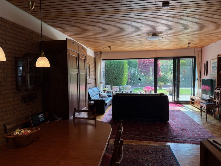 Ansicht gro�es Wohn,- Esszimmer Bungalow Sankt Augustin