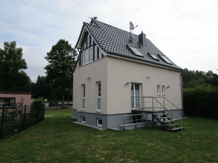 Gartenansicht Zweifamilienhaus Sankt Augustin