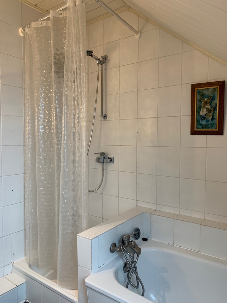 Ansicht Badezimmer mit Wanne und Dusche Einfamilienhaus Sankt Augustin