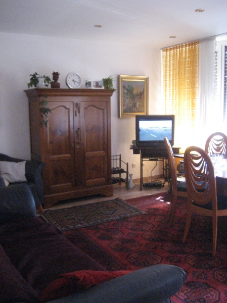 Wohnzimmer Anischt 2 Etagenwohnung Sankt Augustin