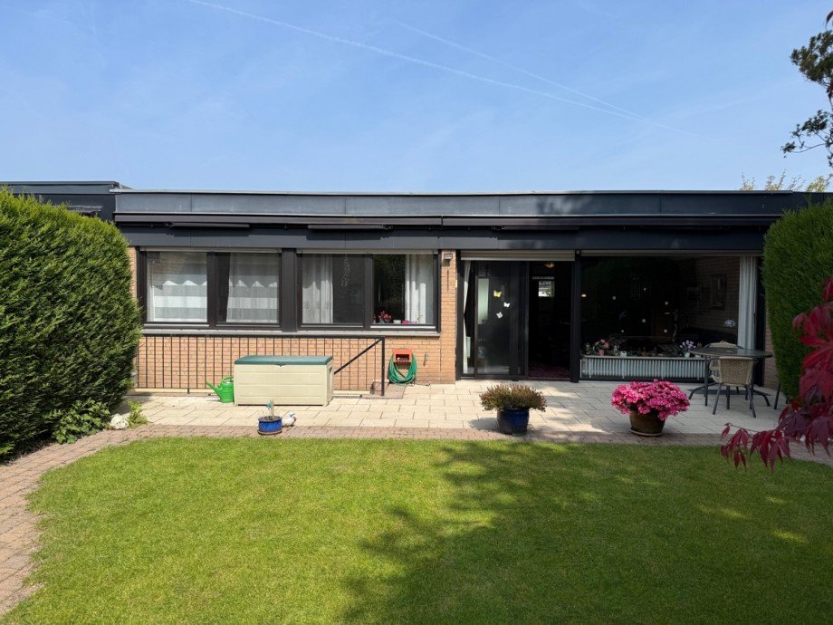 R�ckansicht Bungalow Sankt Augustin