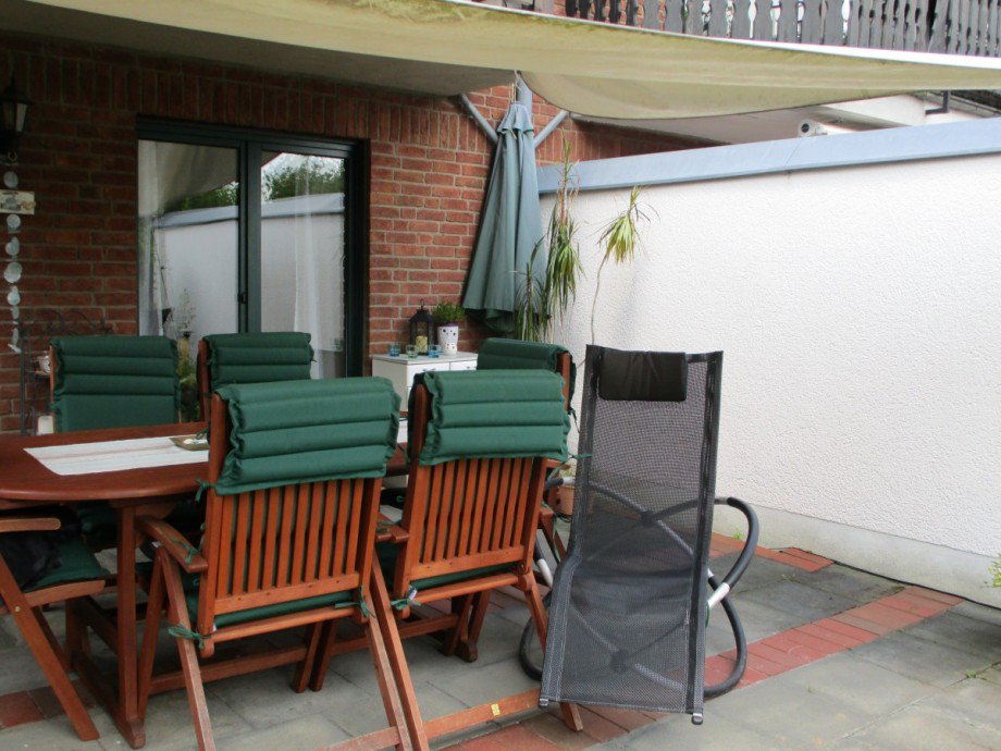 Terrasse Doppelhaush�lfte Sankt Augustin