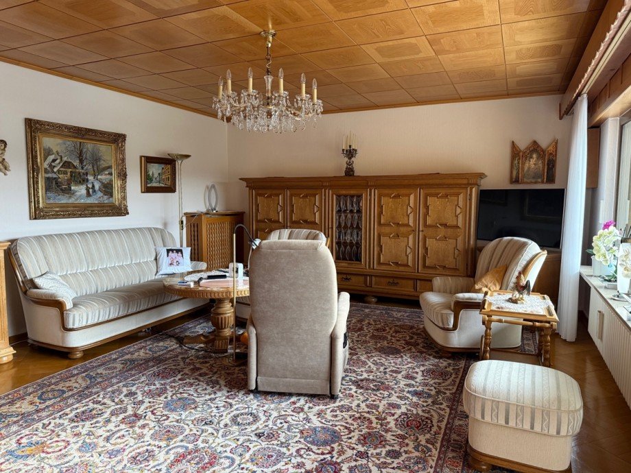 Ansicht Wohnzimmer im OG Einfamilienhaus Thomasberg