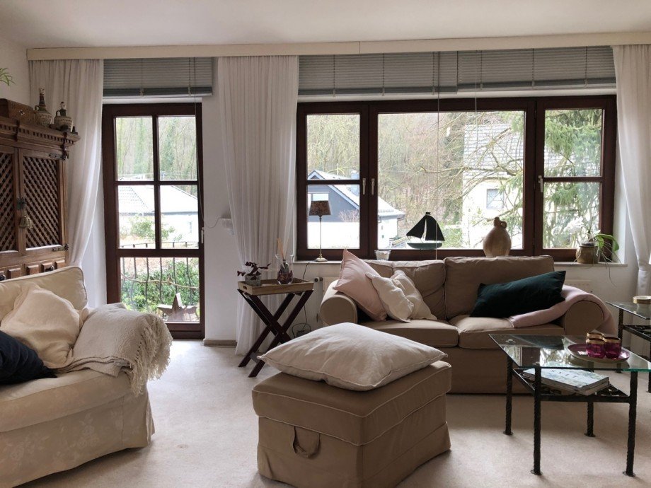 Wohnzimmer im OG Ansicht 5 Reiheneckhaus Bonn