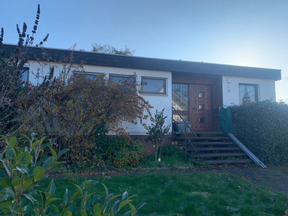 Hauseingangsbereich Bungalow Sankt Augustin