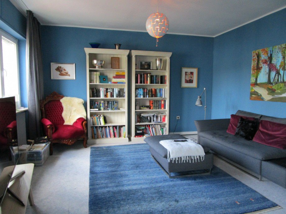 Wohnzimmer Etagenwohnung St. Augustin