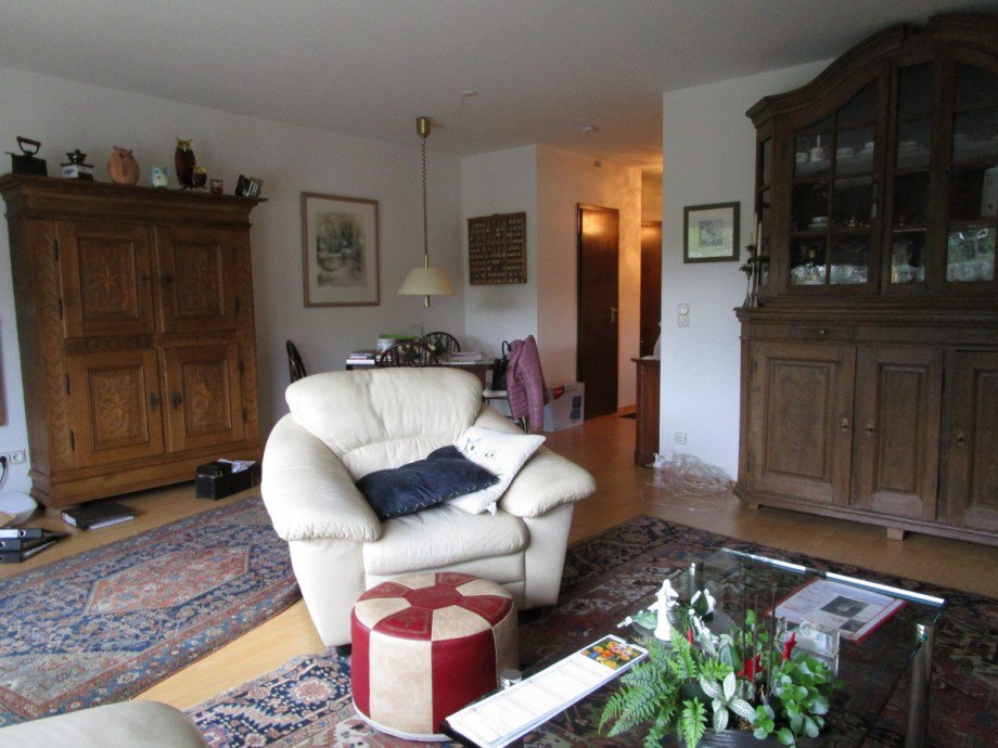 Ansicht Wohn,- Esszimmer Etagenwohnung Sankt Augustin