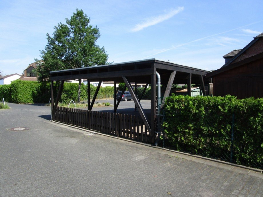 Ansicht Carport Doppelhaush�lfte Sankt Augustin / Niederpleis