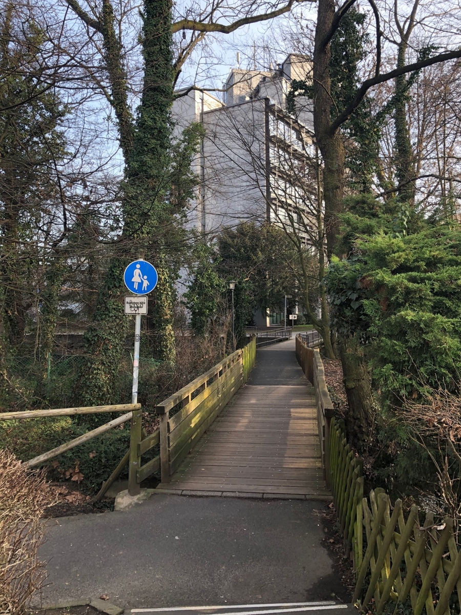 Ansicht Br�cke Etagenwohnung Siegburg