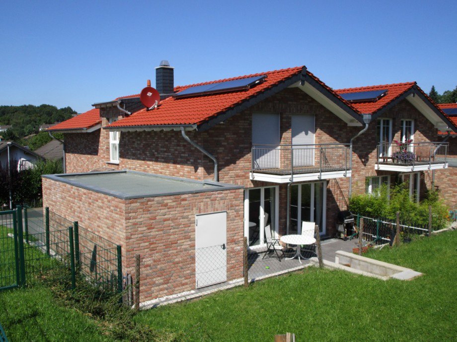 R�ckansicht / Terrasse Doppelhaush�lfte K�nigswinter / Thomasberg