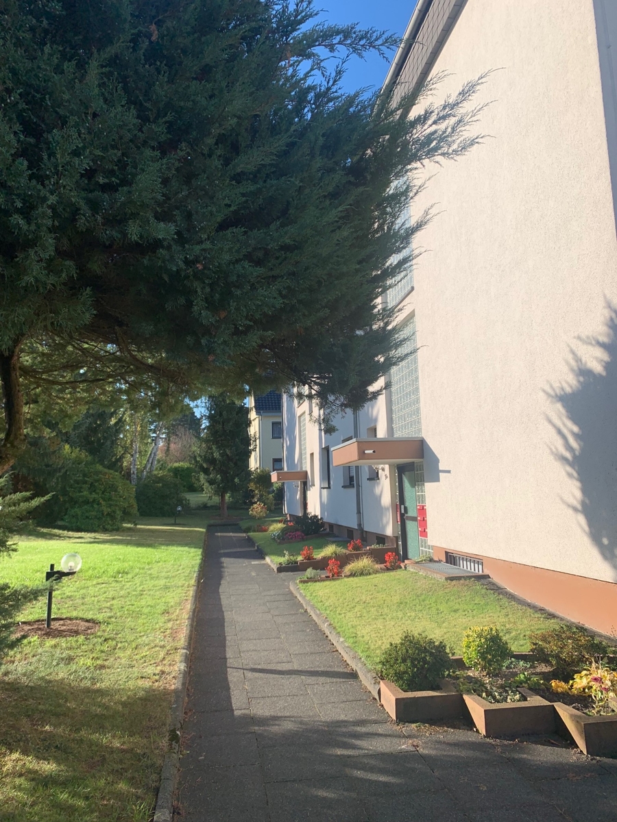 Seitenansicht Erdgeschosswohnung Sankt Augustin